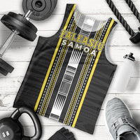Personalised Faleasiu Samoa Men Tank Top Samoan Tribal Pattern LT05 - Polynesian Pride