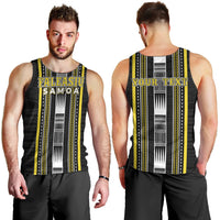 Personalised Faleasiu Samoa Men Tank Top Samoan Tribal Pattern LT05 - Polynesian Pride