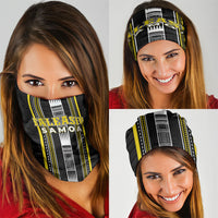 Faleasiu Samoa Neck Gaiter Samoan Tribal Pattern