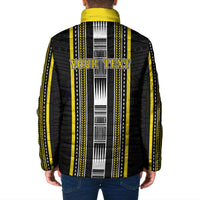 Personalised Faleasiu Samoa Padded Jacket Samoan Tribal Pattern LT05 - Polynesian Pride