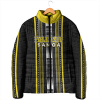 Personalised Faleasiu Samoa Padded Jacket Samoan Tribal Pattern LT05 - Polynesian Pride