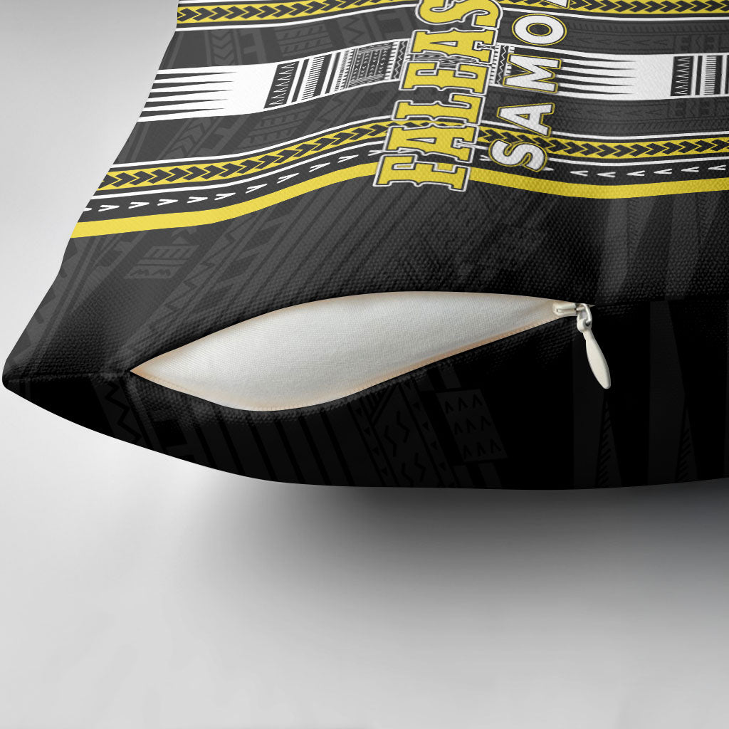 Faleasiu Samoa Pillow Cover Samoan Tribal Pattern