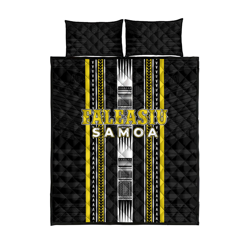 Faleasiu Samoa Quilt Bed Set Samoan Tribal Pattern LT05 - Polynesian Pride