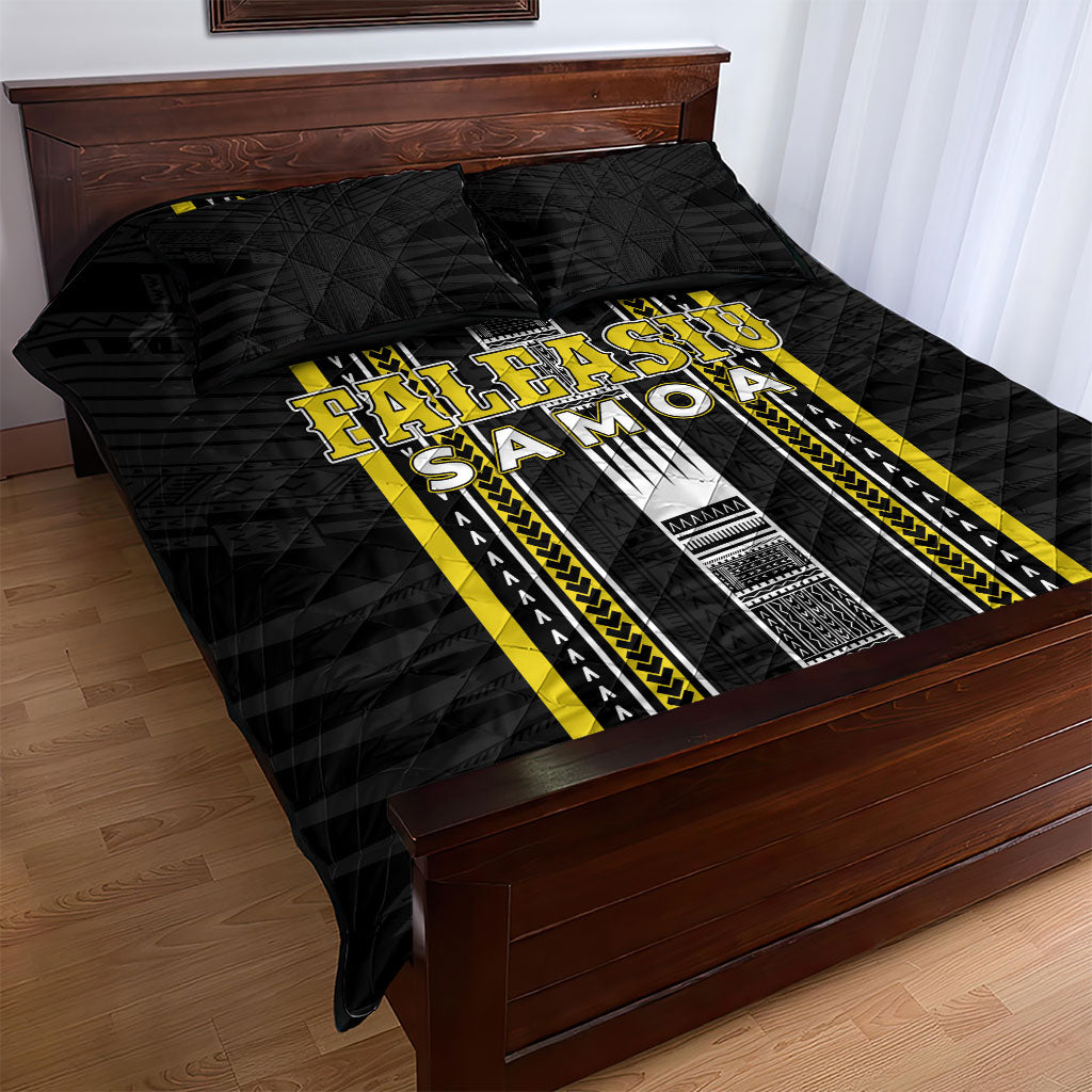 Faleasiu Samoa Quilt Bed Set Samoan Tribal Pattern LT05 - Polynesian Pride