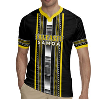 Personalised Faleasiu Samoa Rugby Jersey Samoan Tribal Pattern LT05 - Polynesian Pride