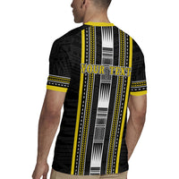 Personalised Faleasiu Samoa Rugby Jersey Samoan Tribal Pattern LT05 - Polynesian Pride
