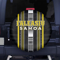 Faleasiu Samoa Spare Tire Cover Samoan Tribal Pattern