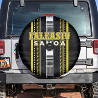 Faleasiu Samoa Spare Tire Cover Samoan Tribal Pattern