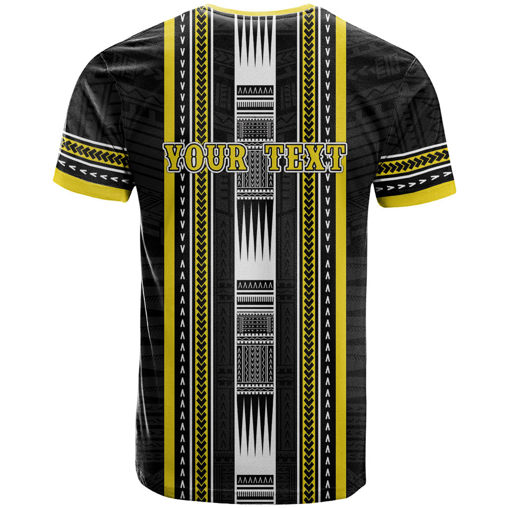 Personalised Faleasiu Samoa T Shirt Samoan Tribal Pattern LT05 - Polynesian Pride