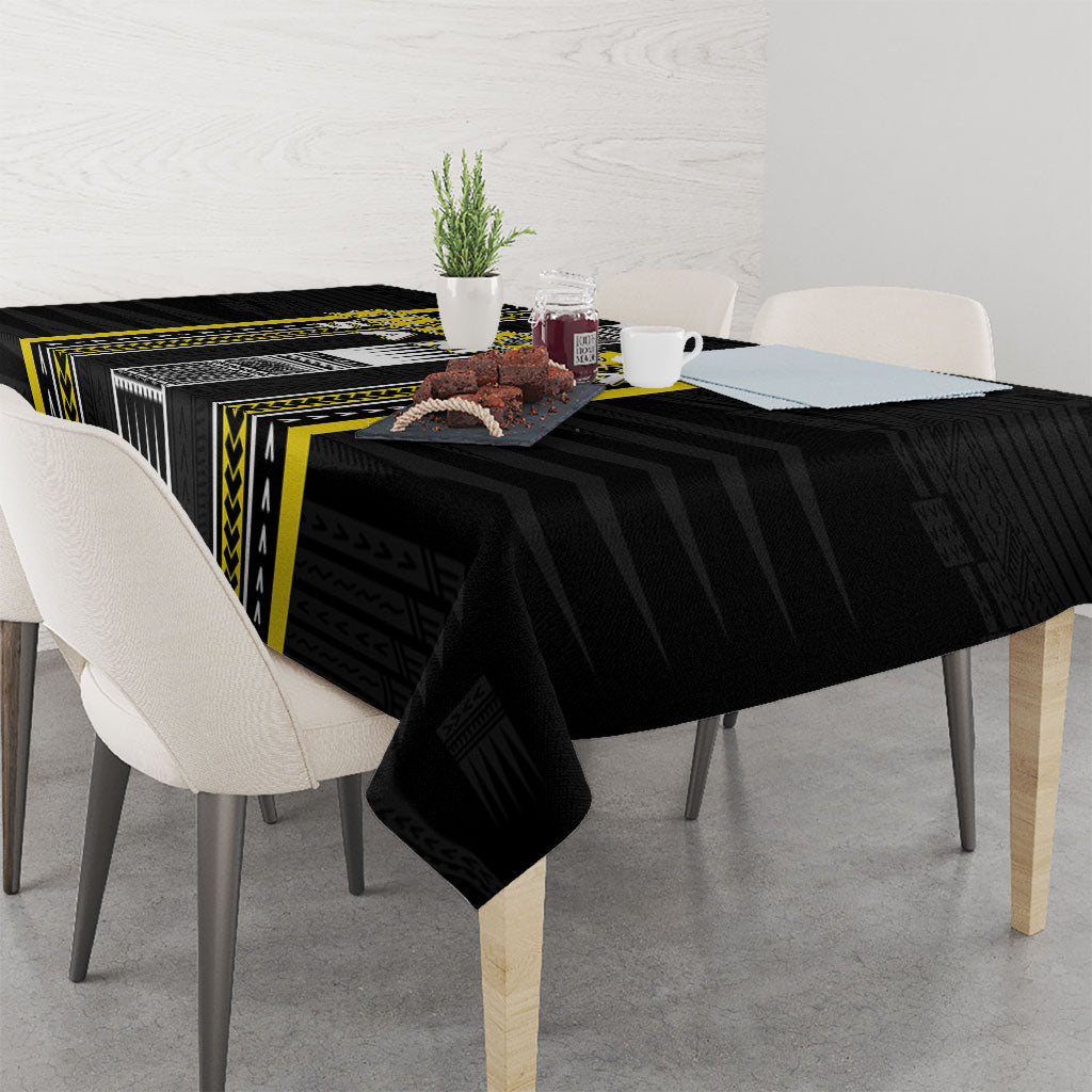 Faleasiu Samoa Tablecloth Samoan Tribal Pattern
