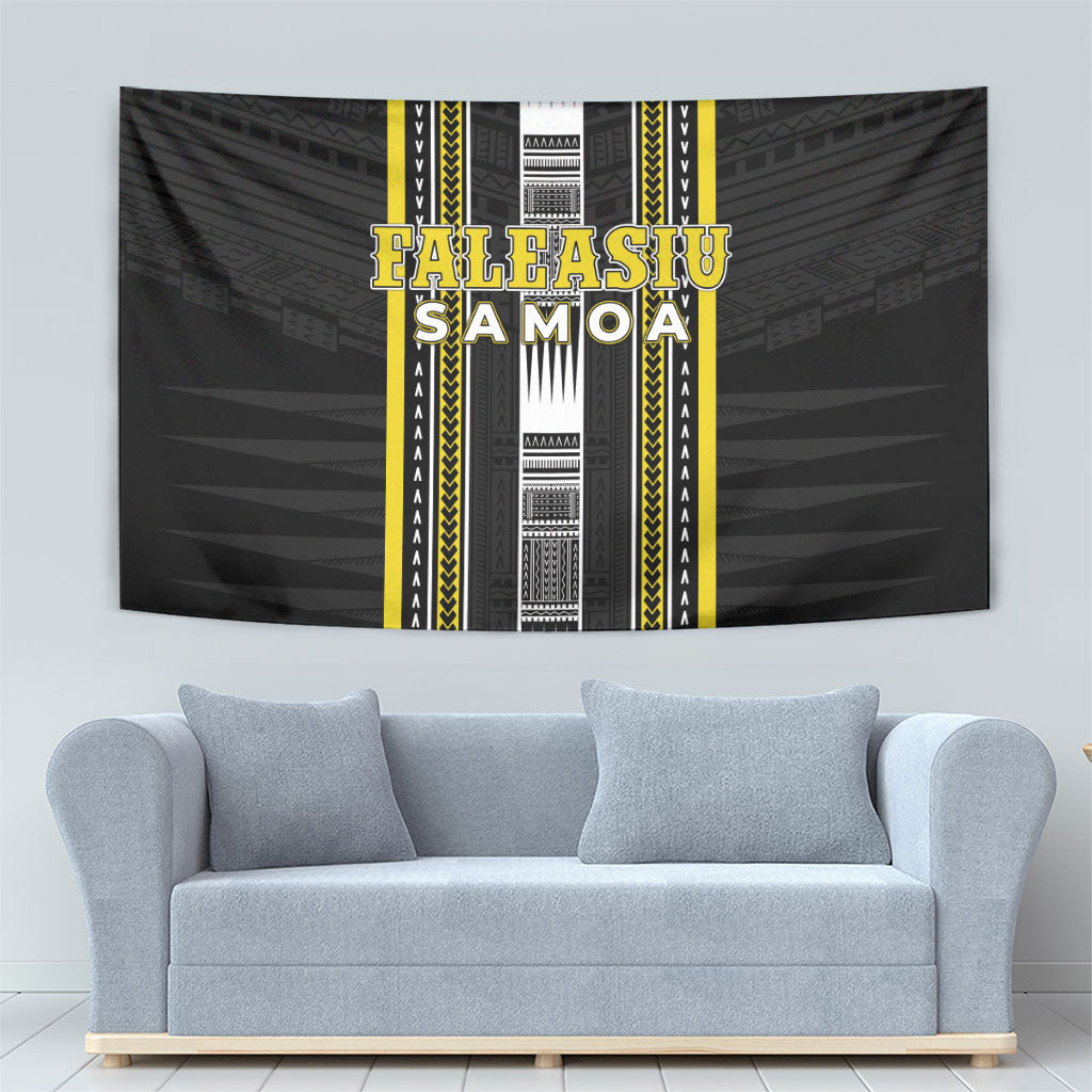 Faleasiu Samoa Tapestry Samoan Tribal Pattern LT05 - Polynesian Pride