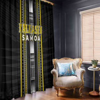 Faleasiu Samoa Window Curtain Samoan Tribal Pattern LT05 - Polynesian Pride