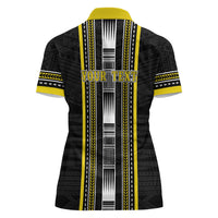 Personalised Faleasiu Samoa Women Polo Shirt Samoan Tribal Pattern LT05 - Polynesian Pride