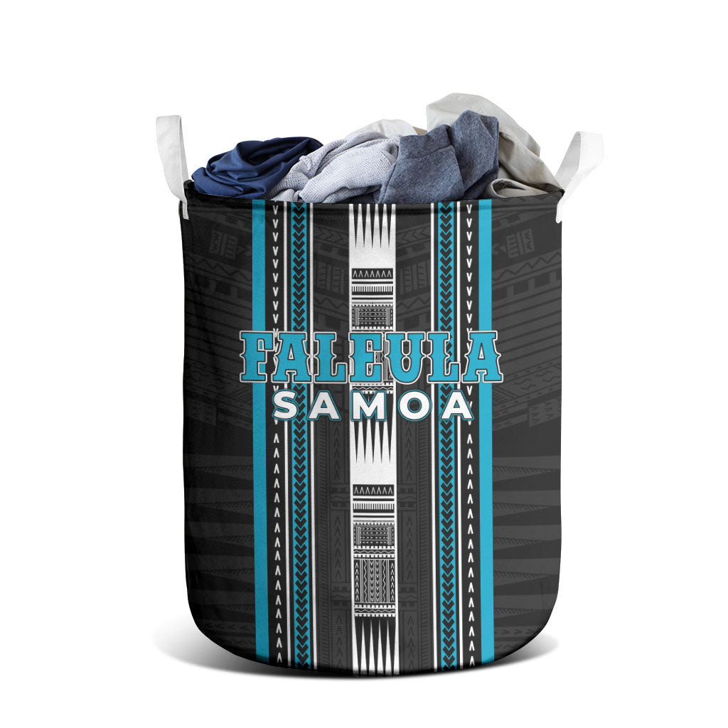 Faleula Samoa Laundry Basket Samoan Tribal Pattern LT05 - Polynesian Pride