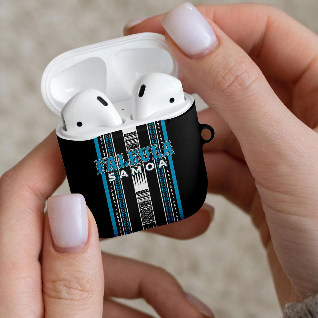 Faleula Samoa AirPods Case Samoan Tribal Pattern LT05 - Polynesian Pride