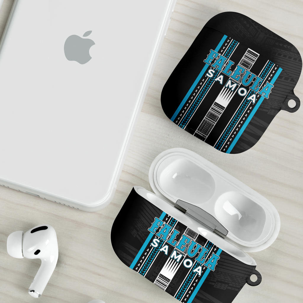Faleula Samoa AirPods Case Samoan Tribal Pattern LT05 - Polynesian Pride