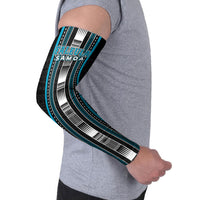 Personalised Faleula Samoa Arm Sleeves Samoan Tribal Pattern
