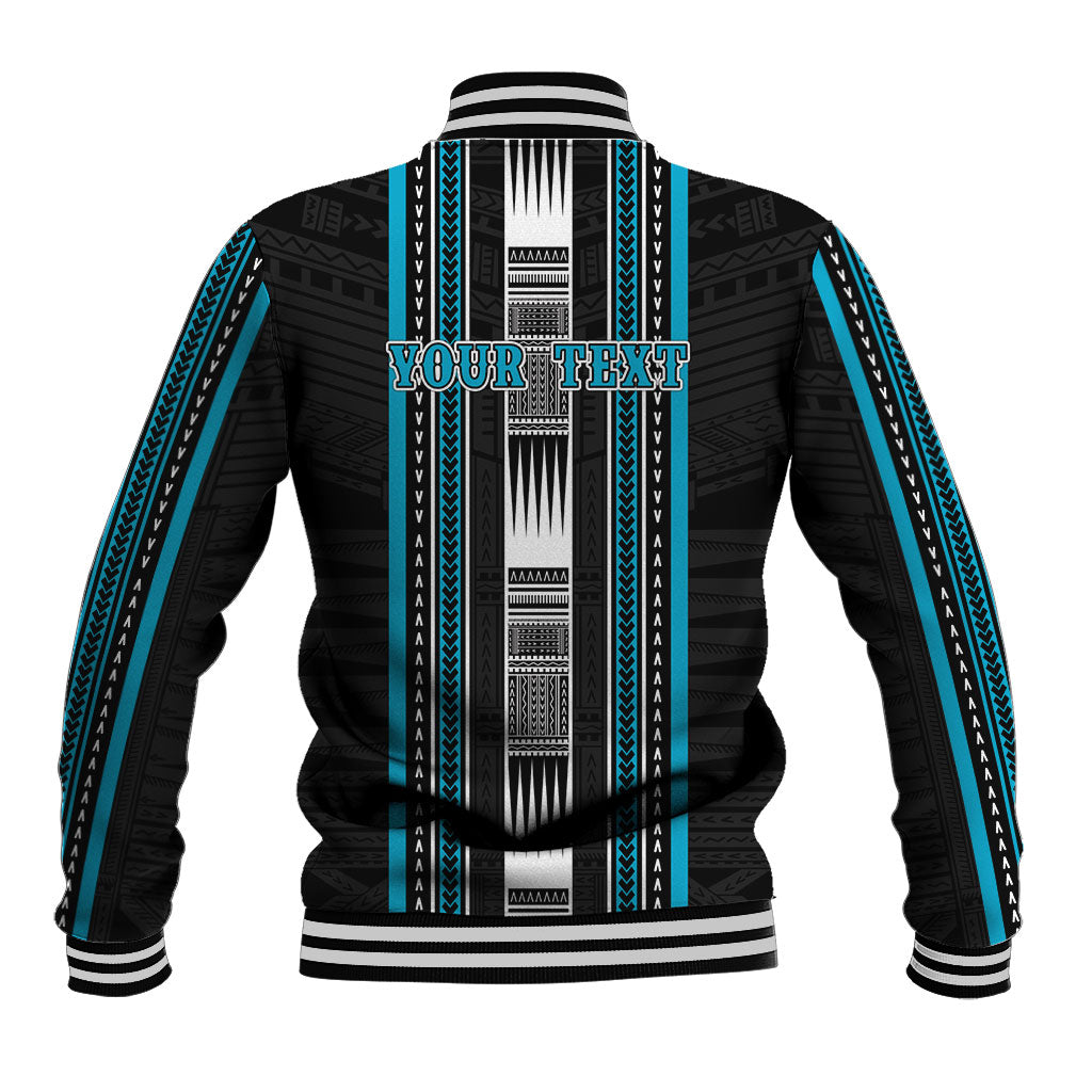 Personalised Faleula Samoa Baseball Jacket Samoan Tribal Pattern LT05 - Polynesian Pride