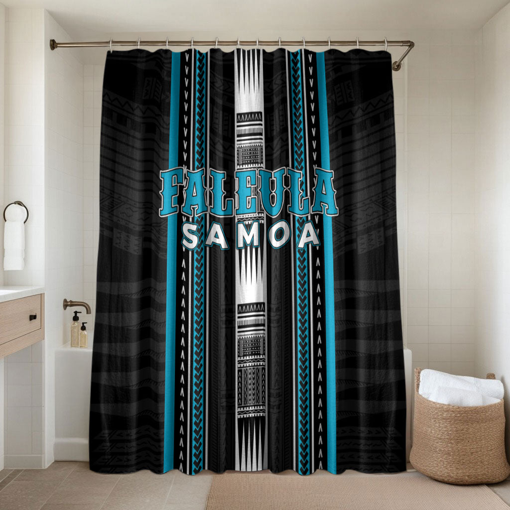 Faleula Samoa Bathroom Set Samoan Tribal Pattern
