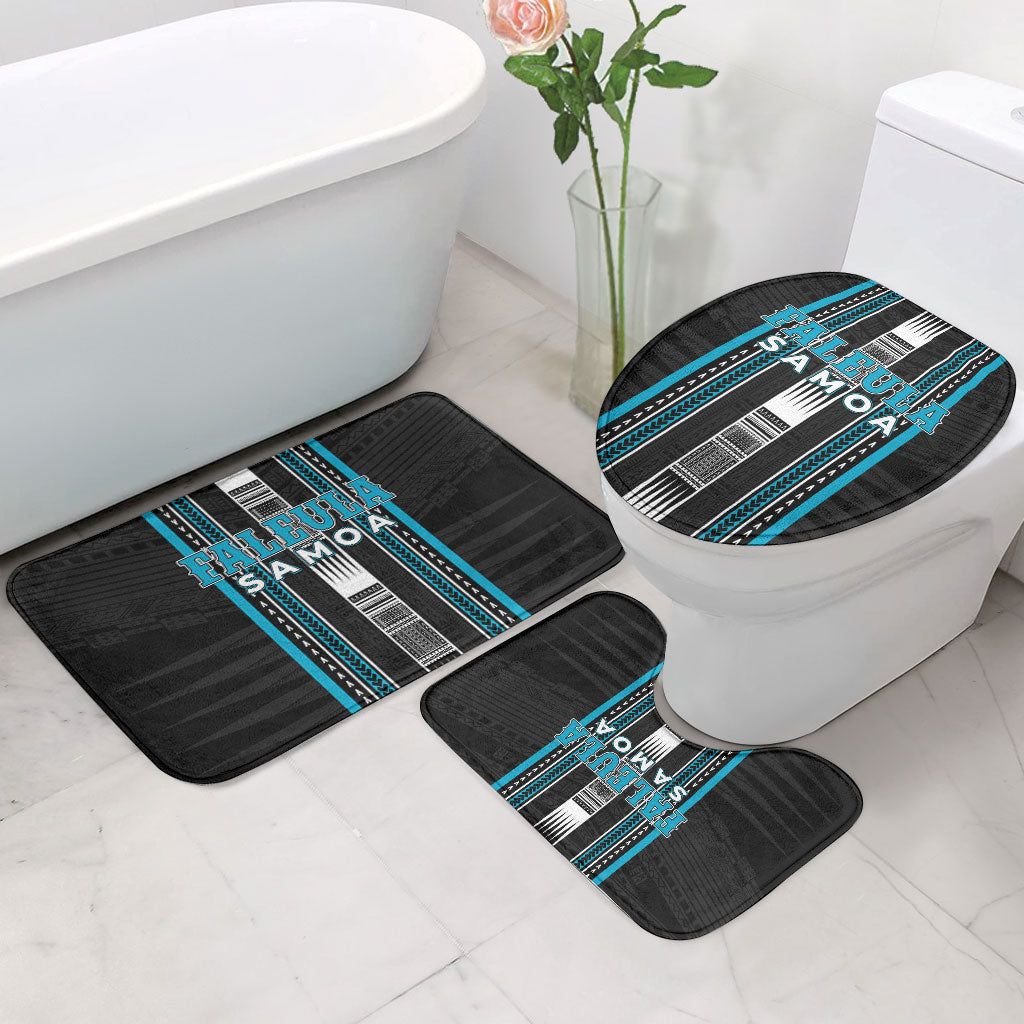 Faleula Samoa Bathroom Set Samoan Tribal Pattern
