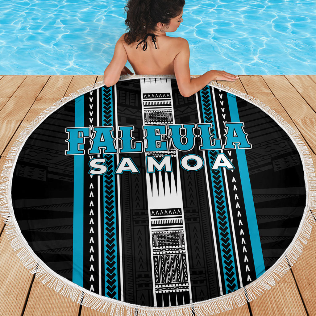Faleula Samoa Beach Blanket Samoan Tribal Pattern LT05 - Polynesian Pride
