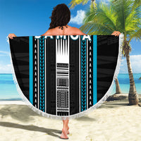 Faleula Samoa Beach Blanket Samoan Tribal Pattern LT05 - Polynesian Pride