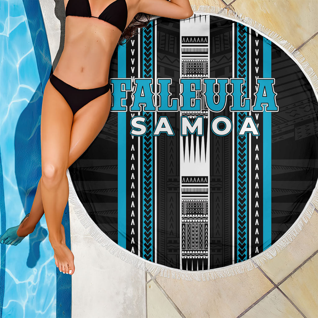 Faleula Samoa Beach Blanket Samoan Tribal Pattern LT05 - Polynesian Pride
