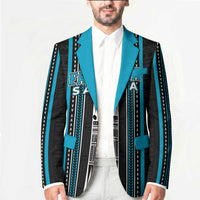 Personalised Faleula Samoa Blazer Samoan Tribal Pattern LT05 - Polynesian Pride