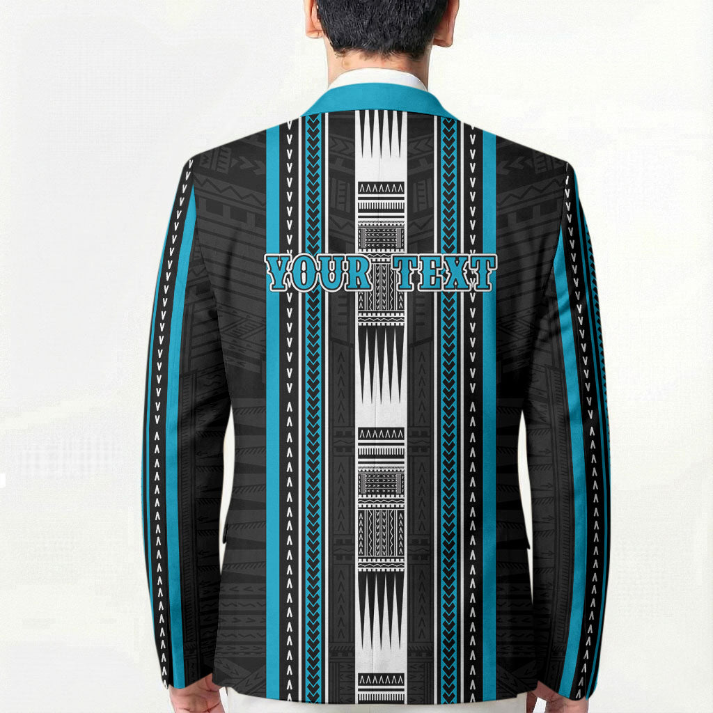 Personalised Faleula Samoa Blazer Samoan Tribal Pattern LT05 - Polynesian Pride