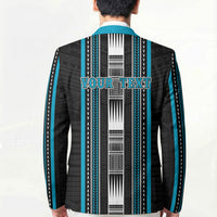 Personalised Faleula Samoa Blazer Samoan Tribal Pattern LT05 - Polynesian Pride