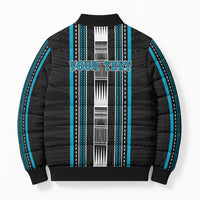 Personalised Faleula Samoa Bomber Puffer Jacket Samoan Tribal Pattern LT05 - Polynesian Pride