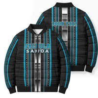 Personalised Faleula Samoa Bomber Puffer Jacket Samoan Tribal Pattern LT05 - Polynesian Pride