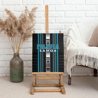 Faleula Samoa Canvas Wall Art Samoan Tribal Pattern LT05 - Polynesian Pride