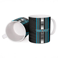 Personalised Faleula Samoa Ceramic Mug Samoan Tribal Pattern LT05 - Polynesian Pride