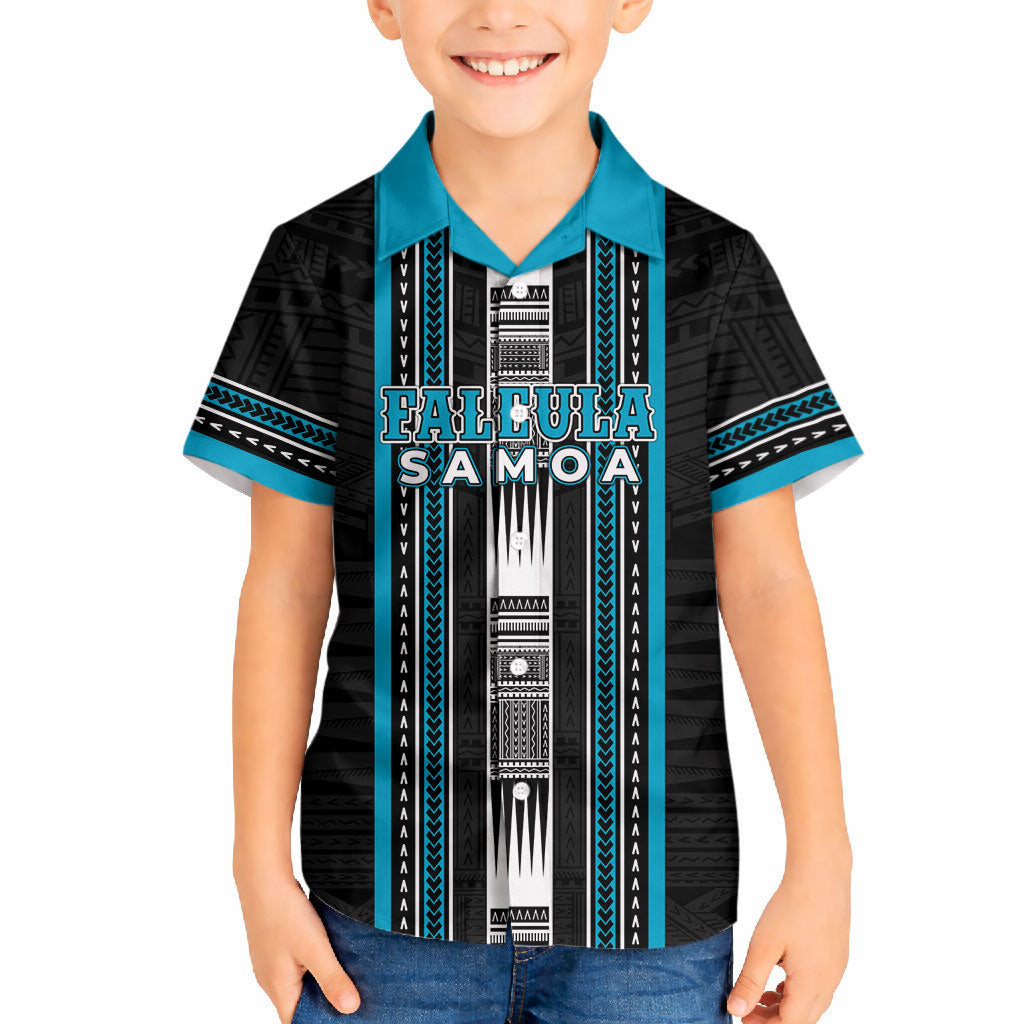 Personalised Faleula Samoa Hawaiian Shirt Samoan Tribal Pattern LT05 - Polynesian Pride