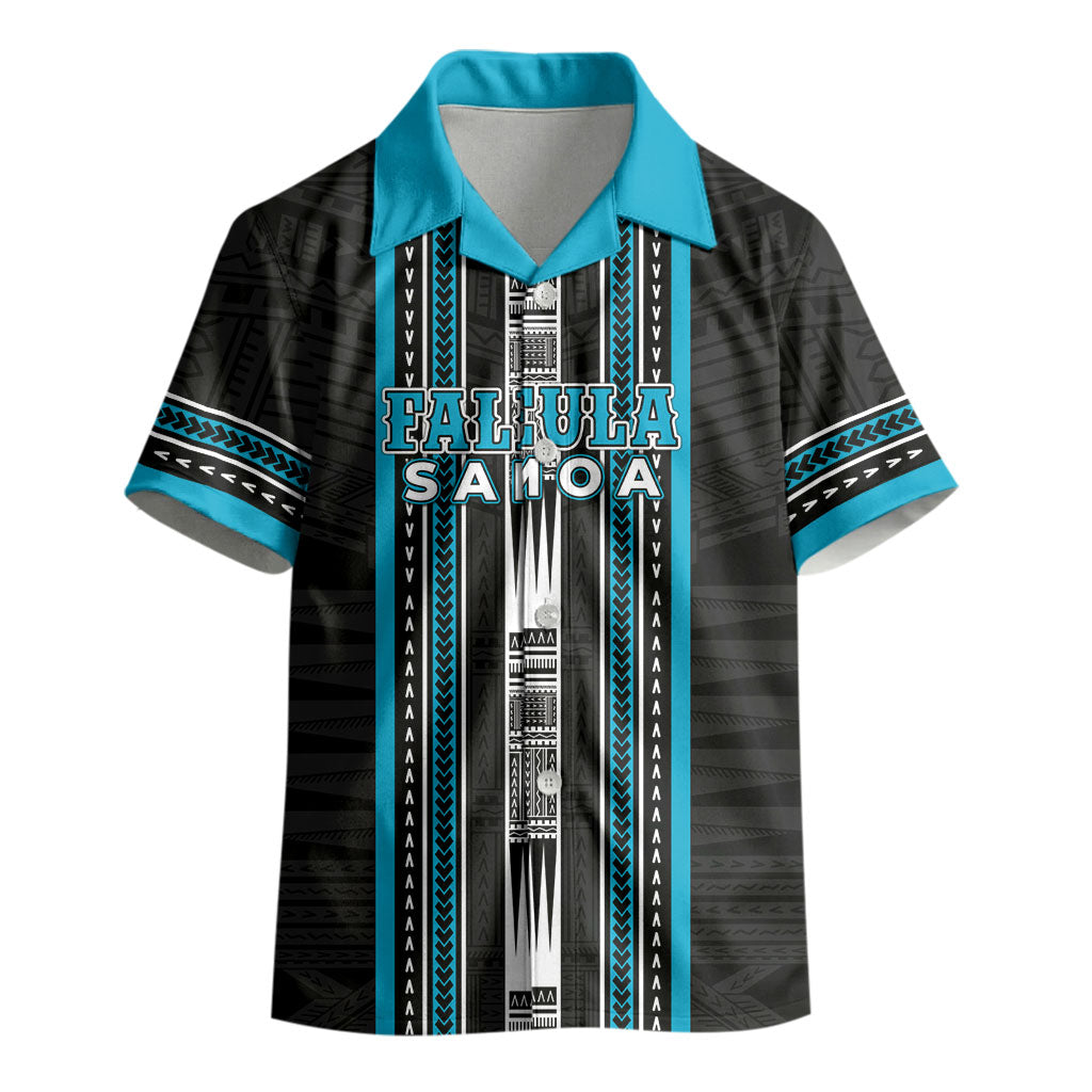 Personalised Faleula Samoa Kid Hawaiian Shirt Samoan Tribal Pattern LT05 - Polynesian Pride