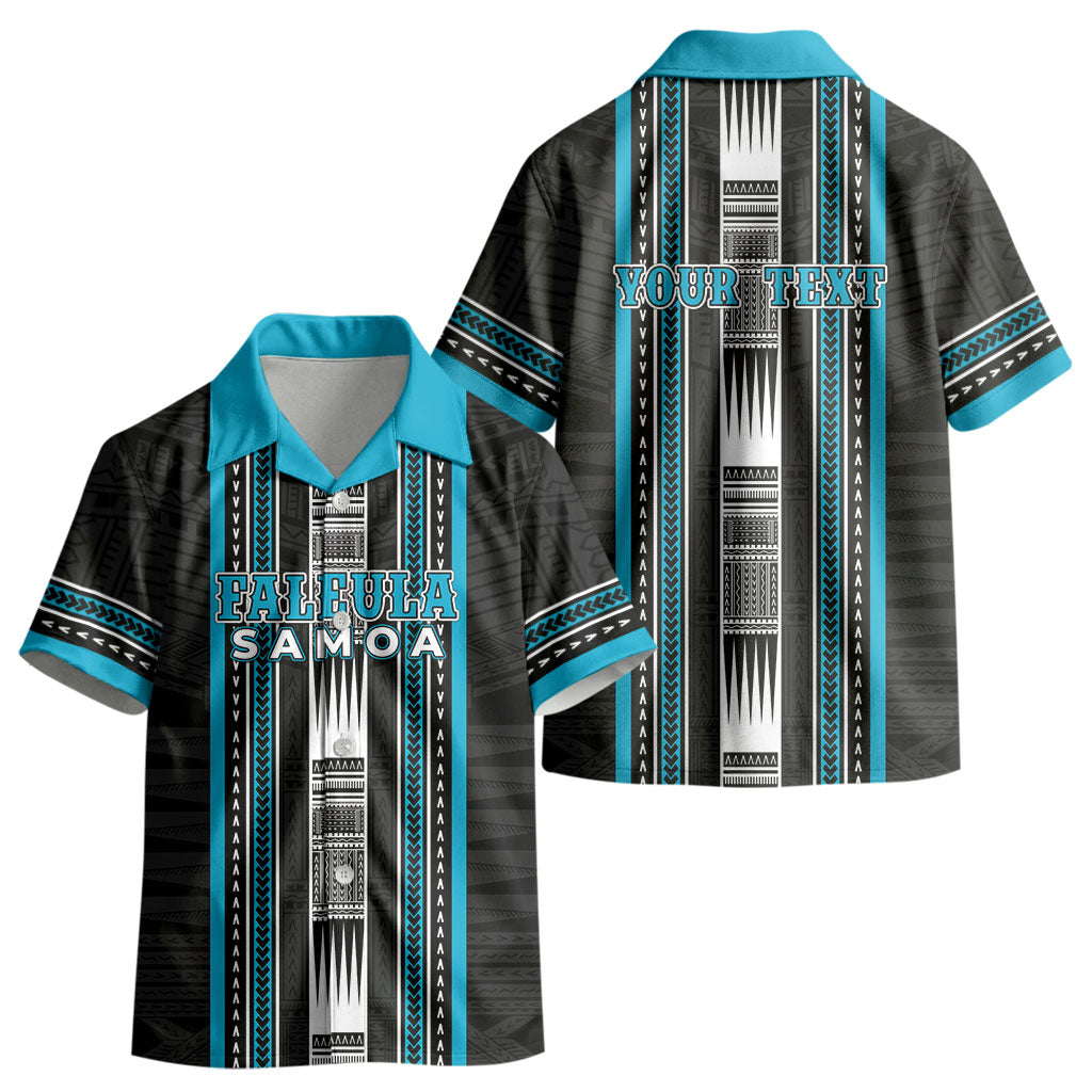 Personalised Faleula Samoa Kid Hawaiian Shirt Samoan Tribal Pattern LT05 - Polynesian Pride