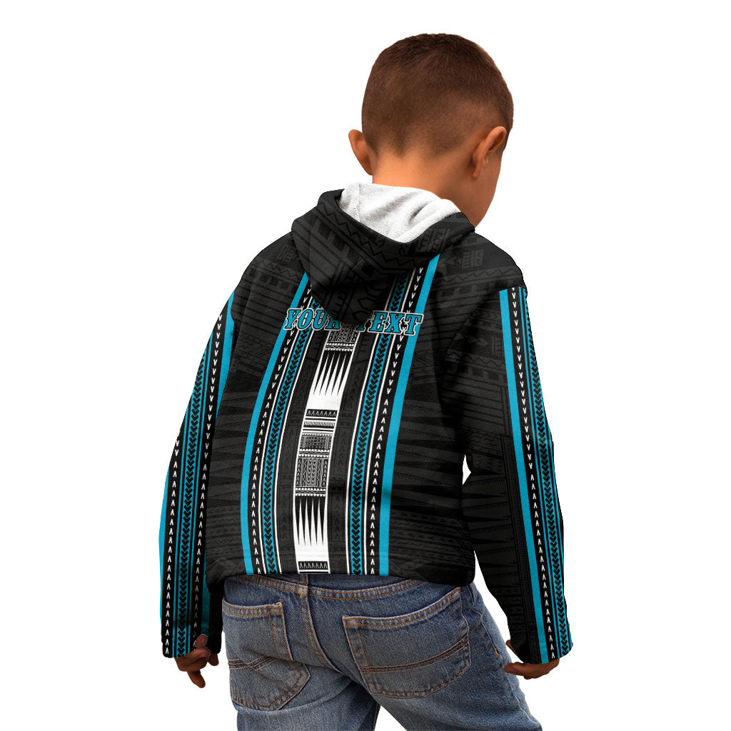 Personalised Faleula Samoa Kid Hoodie Samoan Tribal Pattern LT05 - Polynesian Pride