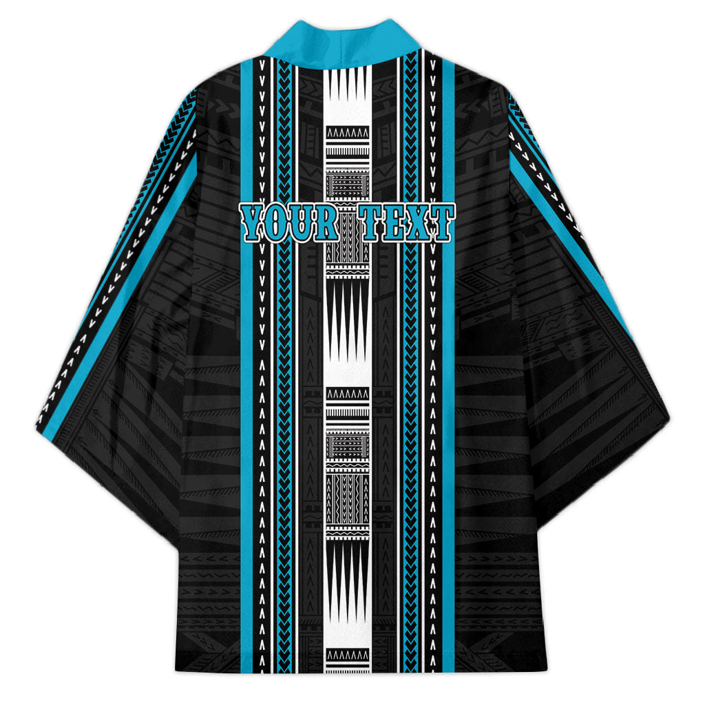 Personalised Faleula Samoa Kimono Samoan Tribal Pattern LT05 - Polynesian Pride