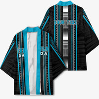 Personalised Faleula Samoa Kimono Samoan Tribal Pattern LT05 - Polynesian Pride