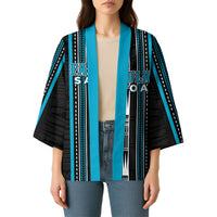 Personalised Faleula Samoa Kimono Samoan Tribal Pattern LT05 - Polynesian Pride