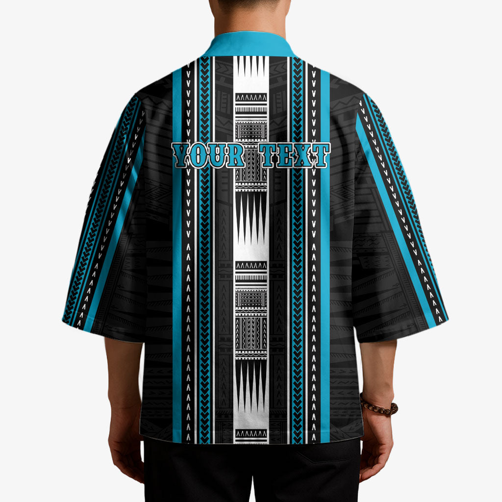 Personalised Faleula Samoa Kimono Samoan Tribal Pattern LT05 - Polynesian Pride