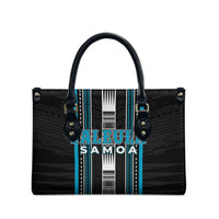 Faleula Samoa Leather Bag Samoan Tribal Pattern LT05 - Polynesian Pride