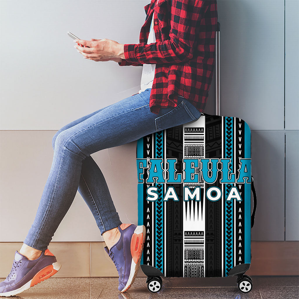 Faleula Samoa Luggage Cover Samoan Tribal Pattern LT05 - Polynesian Pride