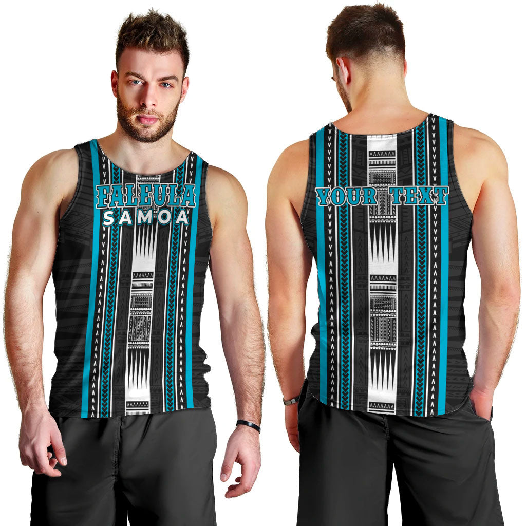 Personalised Faleula Samoa Men Tank Top Samoan Tribal Pattern LT05 - Polynesian Pride
