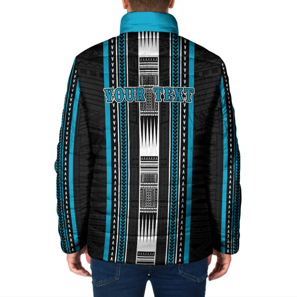 Personalised Faleula Samoa Padded Jacket Samoan Tribal Pattern LT05 - Polynesian Pride