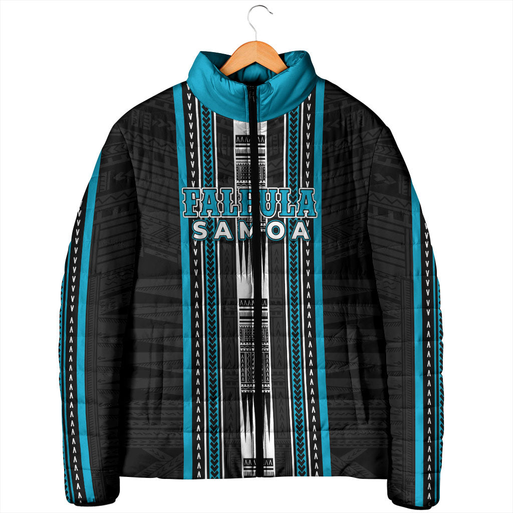 Personalised Faleula Samoa Padded Jacket Samoan Tribal Pattern LT05 - Polynesian Pride