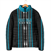 Personalised Faleula Samoa Padded Jacket Samoan Tribal Pattern LT05 - Polynesian Pride