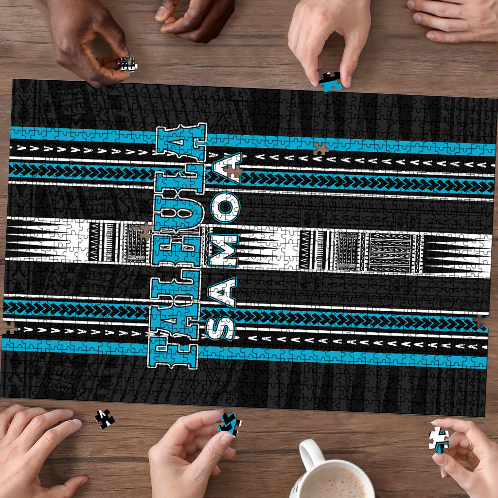 Faleula Samoa Puzzle Samoan Tribal Pattern