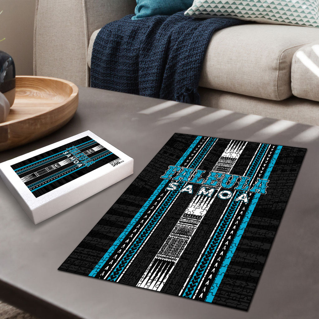 Faleula Samoa Puzzle Samoan Tribal Pattern